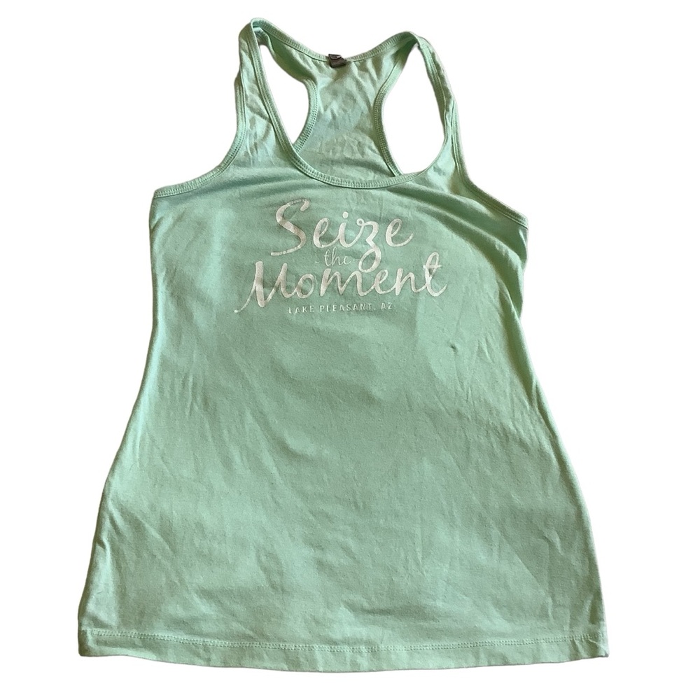 Large Mint Green Tank Top Lake Pleasant AZ Signpost Graphics